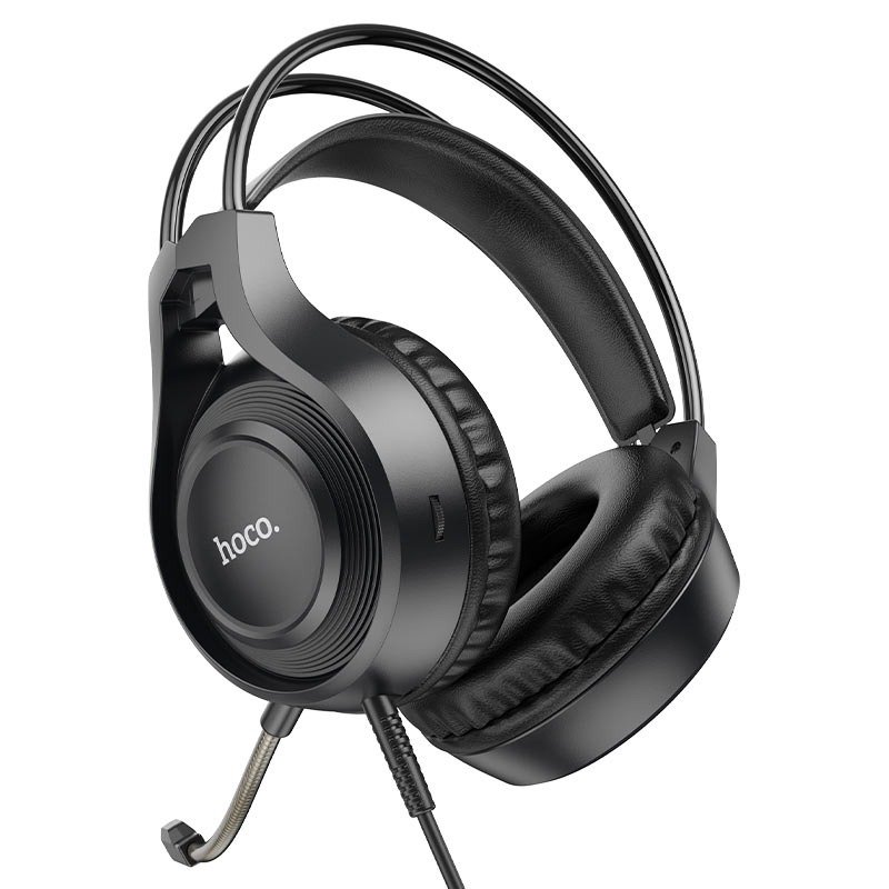 Micro Casque HOCO Tiger Filaire Gaming W106 - Noir - Photo 3