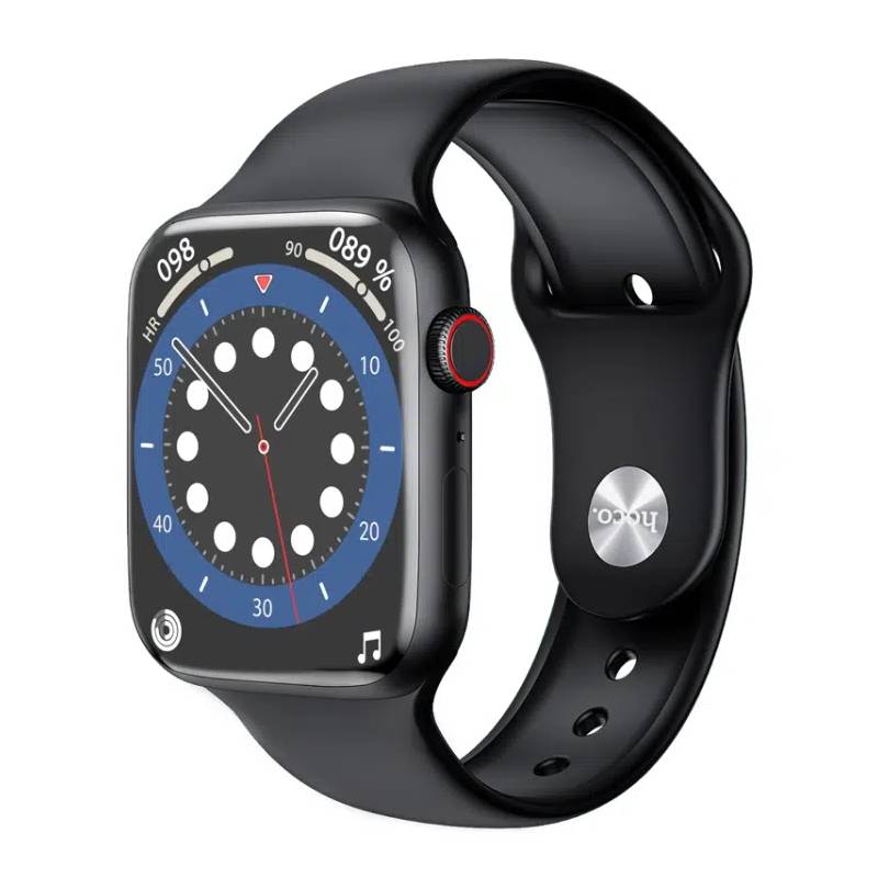 Montre Connectée HOCO Y5 Pro avec Suivi Santé et Appels - Noir - Photo 1