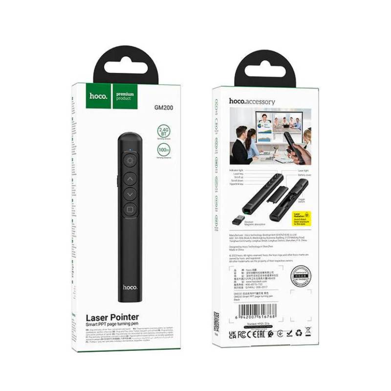 Pointeur Laser HOCO GM200 - Noir - Photo 1