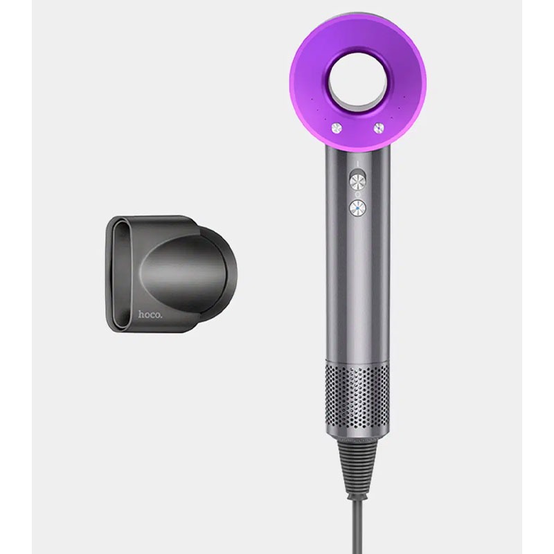 Sèche Cheveux HOCO HP11 1600W - Noir - Photo 4