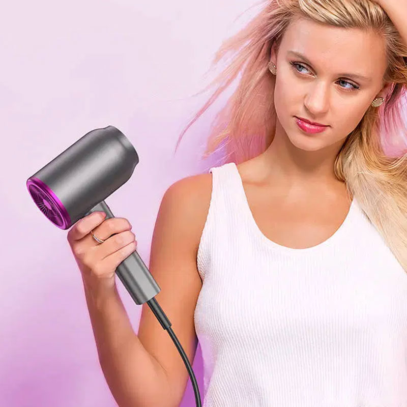 Sèche Cheveux HOCO HP13 1600W - Noir - Photo 4