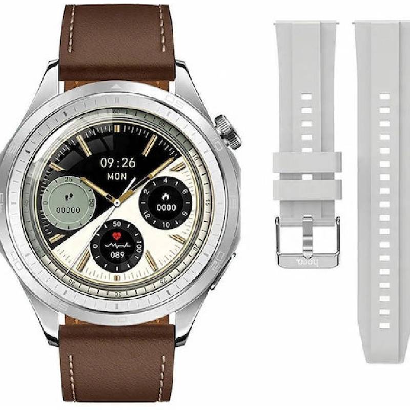 Smartwatch HOCO Y21 AMOLED 1,43" - Silver - Photo 3