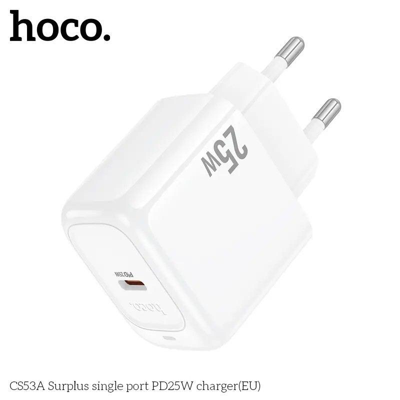 Chargeur Mural HOCO CS53A Surplus PD25W