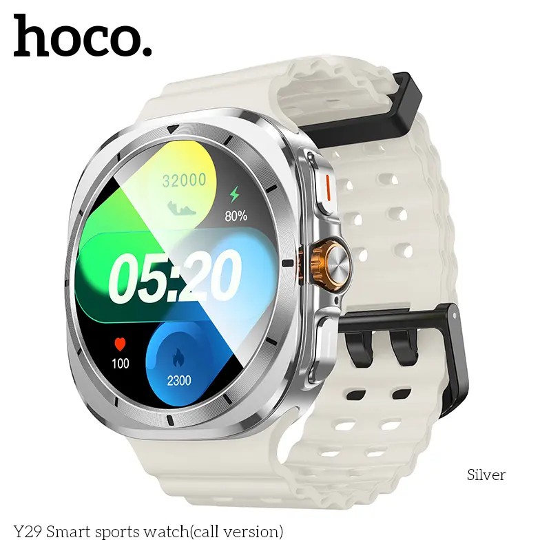 Smartwatch Montre Connectée HOCO Y29 Smart Sport (Version Appel)