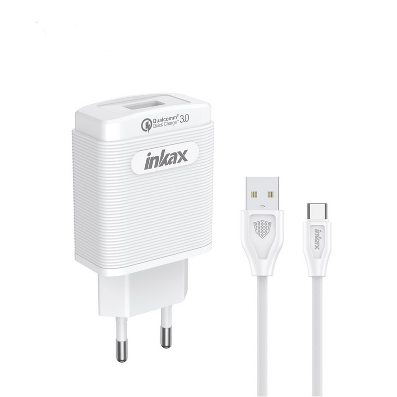Chargeur Smartphone INKAX CD-53 Fast 3.1A Avec Câble Micro-USB