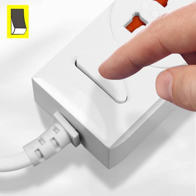 Multiprises INKAX BKL-01 3P + 4USB 250V 10A - Blanc - Photo 5
