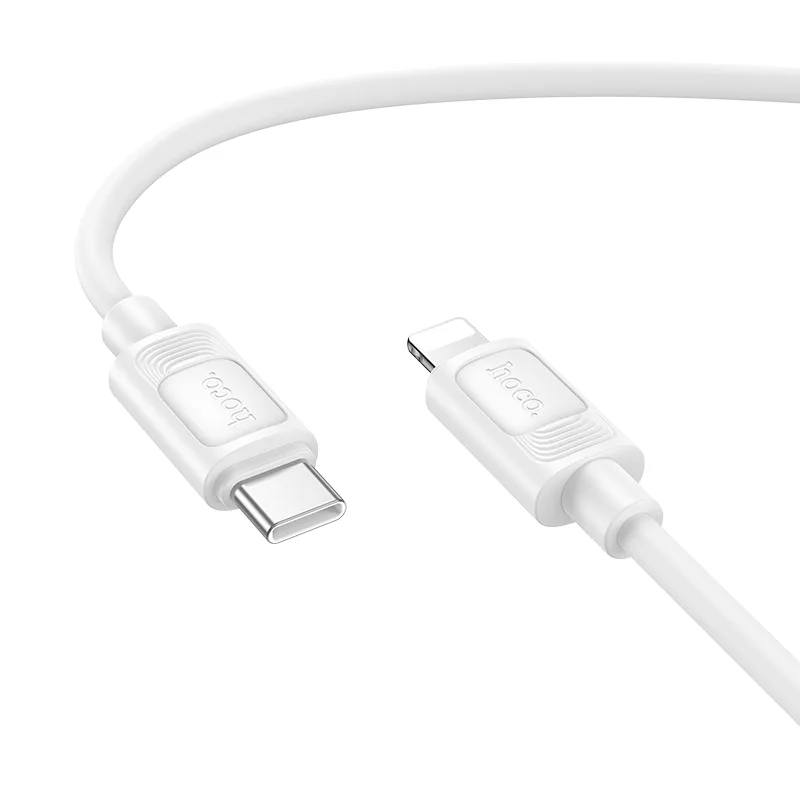 Câble Silicone Fast Charge Lightning PD 27W HOCO X122 Benefit