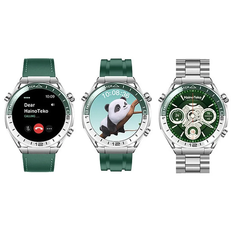 Montre Connectée Haino Teko RW-67 Silver + 2 Ceintures - Photo 2