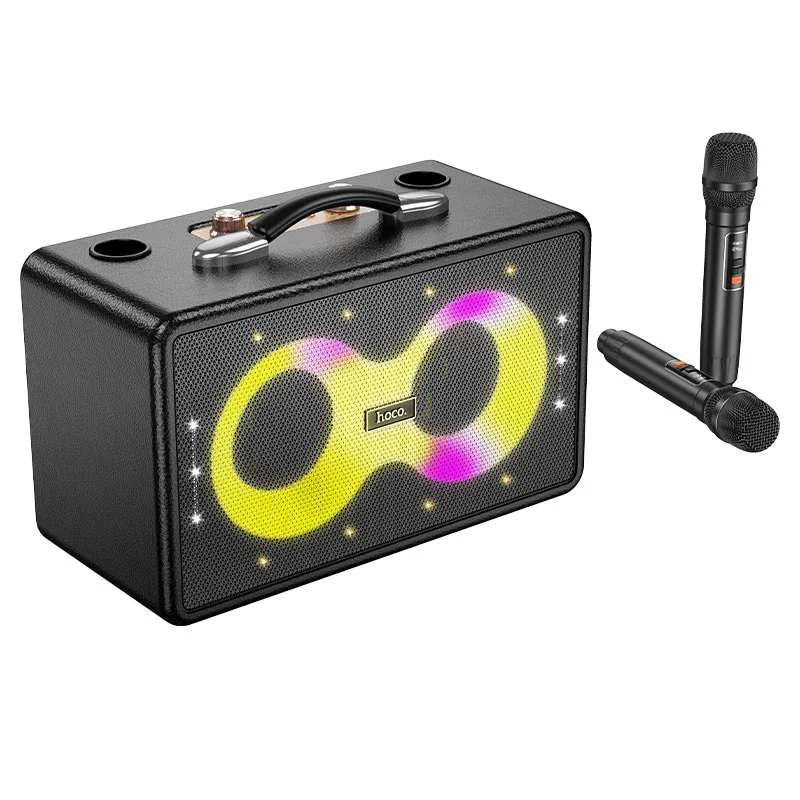 Enceinte Bluetooth Portable HOCO HA8 Avec 2 Micro - Noir - Photo 4