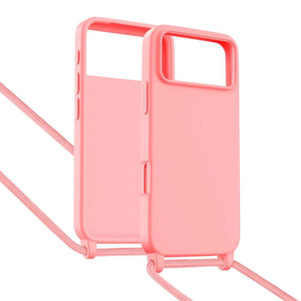 Coque avec Cordon ShieldCase iPhone 17 Pro Max - Rose - Photo 2