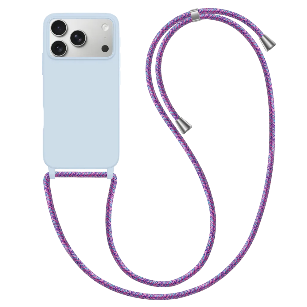 Coque iPhone ShieldCase 17 Pro Max avec Cordon - Violet - Photo 3