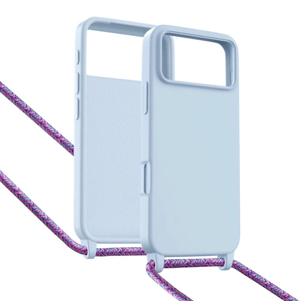 Coque iPhone ShieldCase 17 Pro Max avec Cordon - Violet - Photo 2