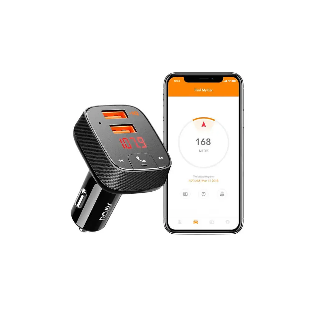 Chargeur de Voiture Smart F2 Anker avec Bluetooth - Noir - Photo 2