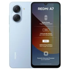 Smartphone Xiaomi Redmi A7 3Go 64Go 6.88" 120Hz - Sky Blue