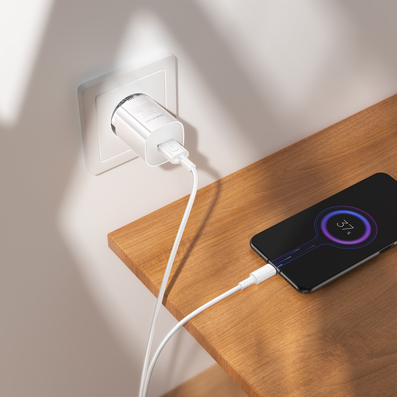 Chargeur Secteur BOROFONE BA101A Pack Câble Micro - Photo 3