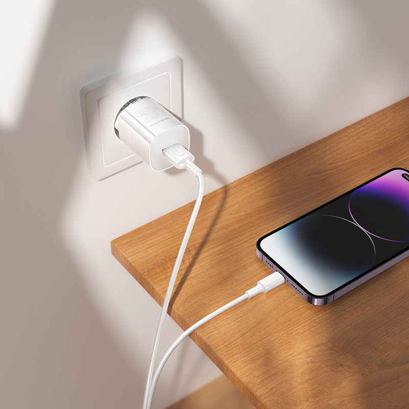 Chargeur Secteur BOROFONE BA101A Pudding - Photo 7