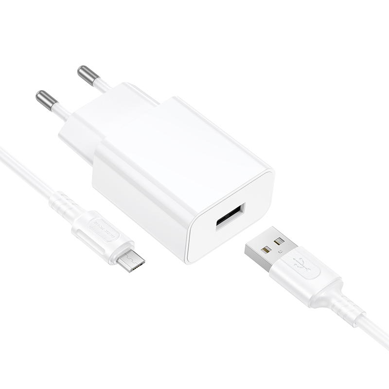 Chargeur Secteur BOROFONE BA110A Lemi - Photo 2