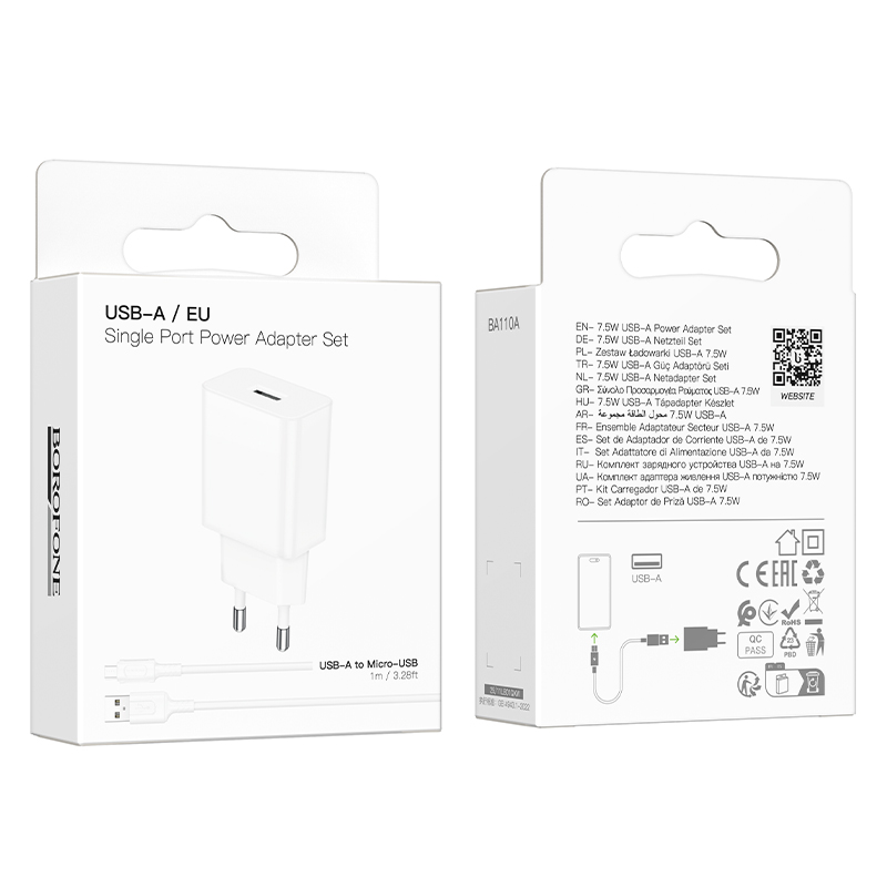 Chargeur Secteur BOROFONE BA110A Lemi - Photo 9