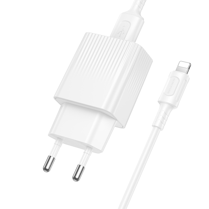 Chargeur Secteur BOROFONE BAS71A Pack Câble Lightning - Photo 2