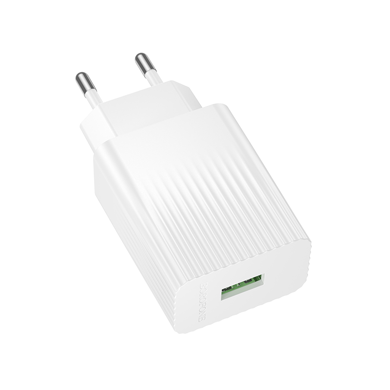 Chargeur Secteur BOROFONE BAS72A Source Qc3 QC3.0 - Photo 1