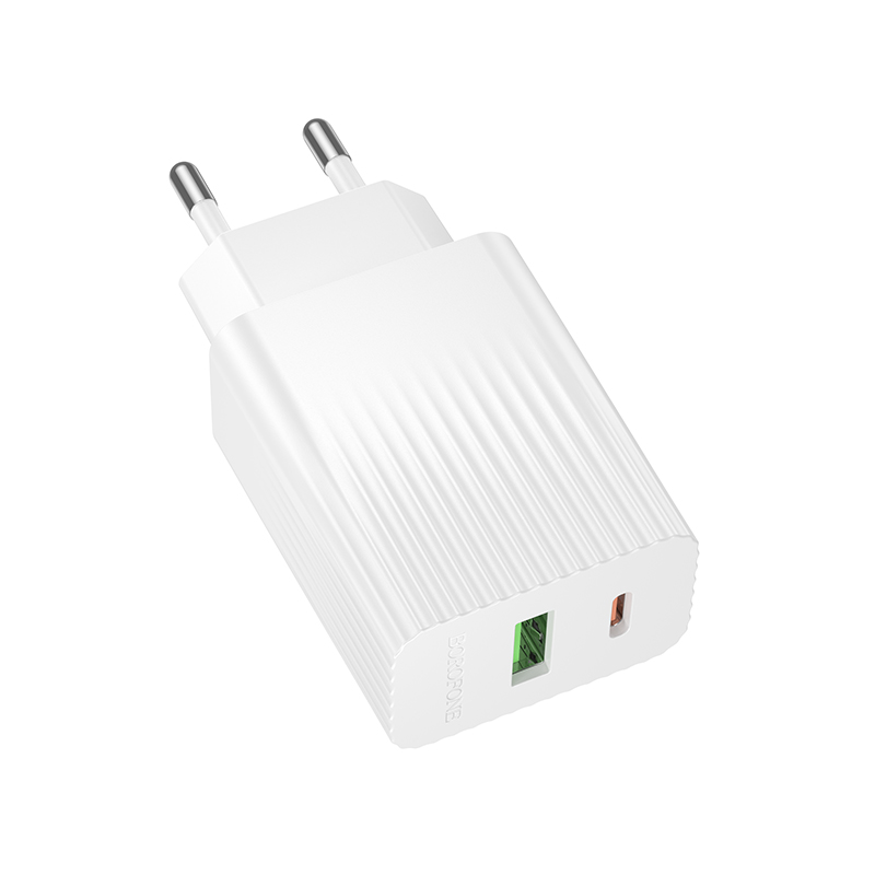 Chargeur Secteur BOROFONE BAS74A Source Pd20w+qc3 PD20W QC3.0 - Photo 1
