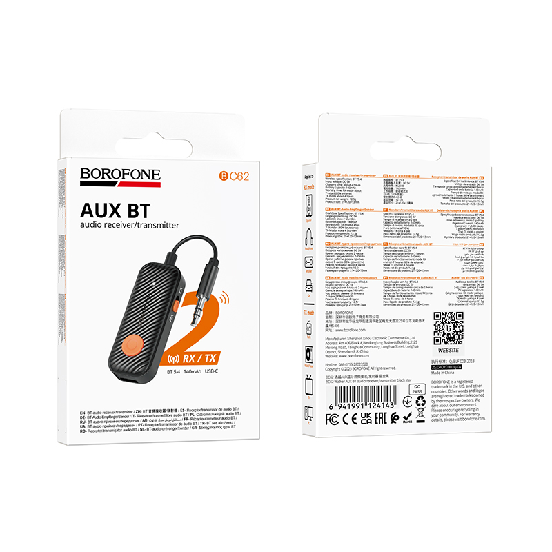 Adaptateur Bt BOROFONE BC62 Walker Aux - Photo 9
