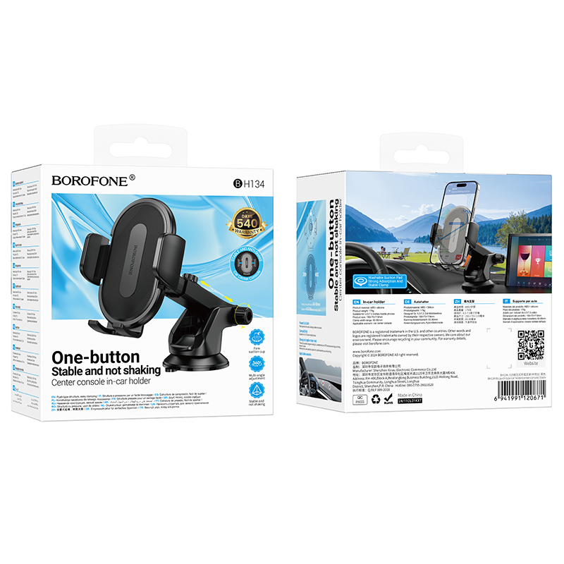 Support Téléphone BOROFONE BH134 Ergonomique Rio - Photo 8