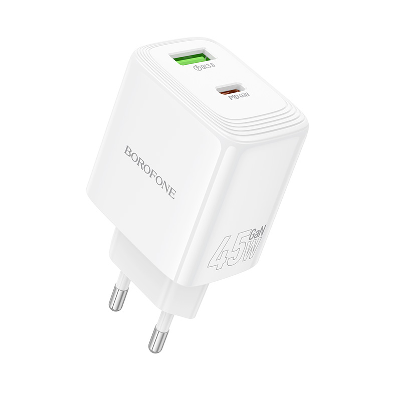 Chargeur Secteur BOROFONE BN30 1c1a Cargador PD45W - Photo 1
