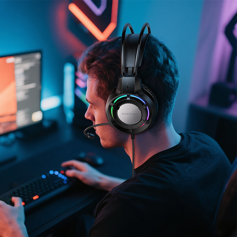 Casque Audio BOROFONE BO112 Wave Gaming - Photo 7