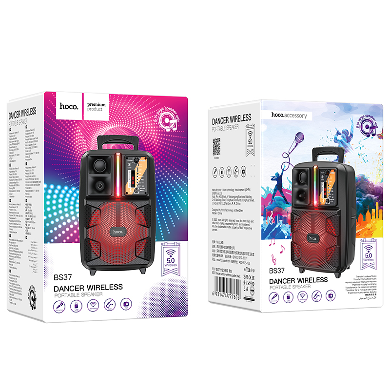 Enceinte Sans Fil HOCO BS37 Dancer Outdoor Bluetooth - Photo 10
