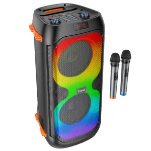 Enceinte Sans Fil Karaoké HOCO BS53 Manhattan Double Micro