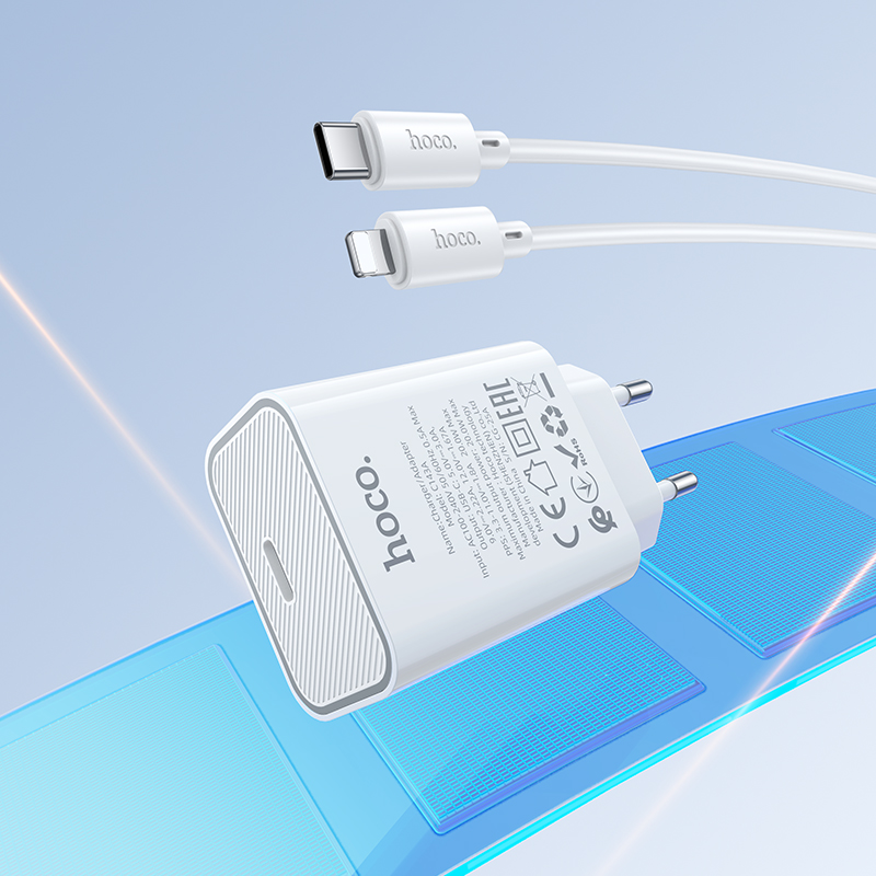 Chargeur Secteur HOCO C143A Benefit PD 20W USB-C - Photo 5