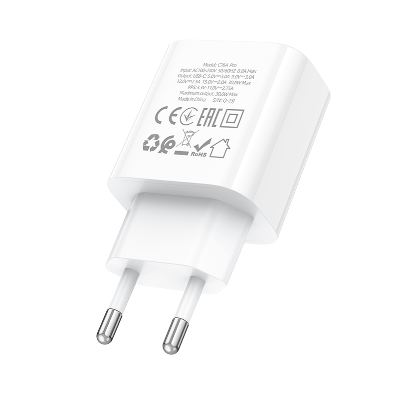 Chargeur Secteur HOCO C76A Pro Majestic PD 30W - Photo 3