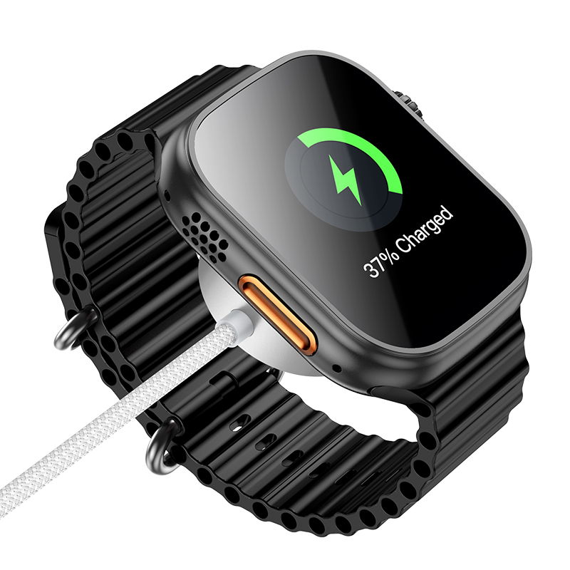 Chargeur Sans Fil HOCO CW59 Magnétique Apple Watch & Samsung - Photo 3