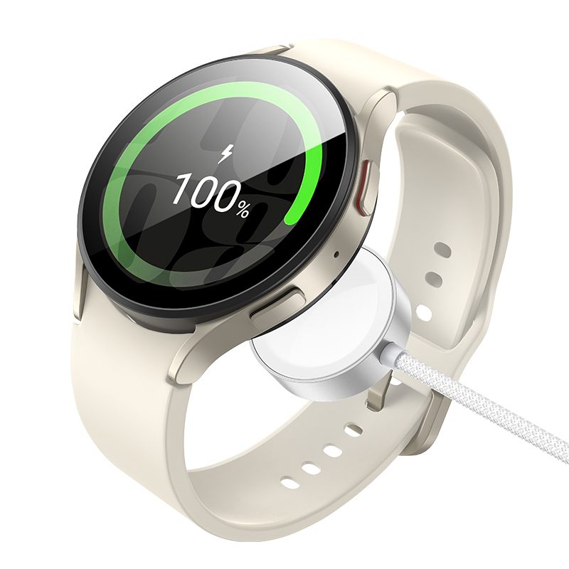 Chargeur Sans Fil HOCO CW59 Magnétique Apple Watch & Samsung - Photo 4