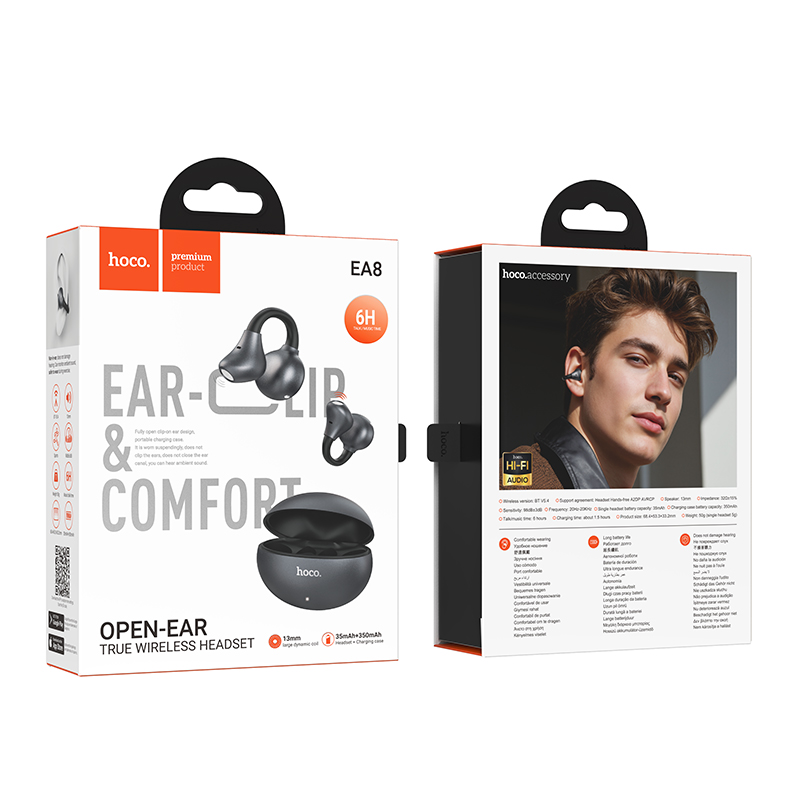 Écouteurs Sans Fil TWS HOCO EA8 Warm Sound App - Photo 6