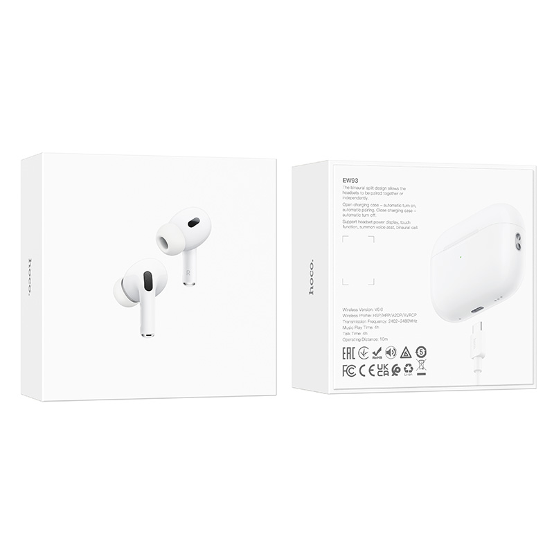 Écouteurs Sans Fil TWS HOCO EW93 Stéréo Bluetooth - Photo 10