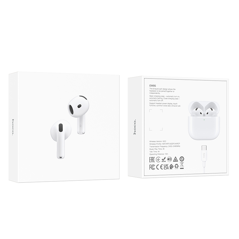 Écouteurs Sans Fil TWS HOCO EW95 Stéréo Bluetooth - Photo 9