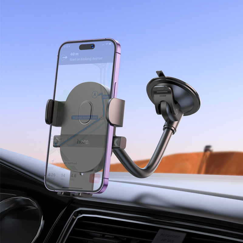 Support Téléphone Voiture HOCO H20 Mighty Pare-brise - Photo 7