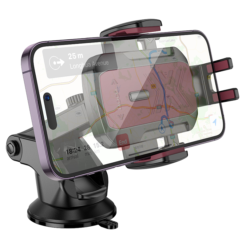 Support Téléphone Voiture HOCO H65 Gamble Tableau de Bord - Photo 2