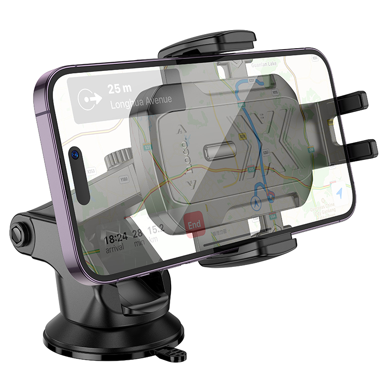 Support Téléphone Voiture HOCO H65 Gamble Tableau de Bord - Photo 3
