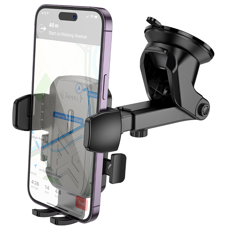 Support Téléphone Voiture HOCO H65 Gamble Tableau de Bord - Photo 4