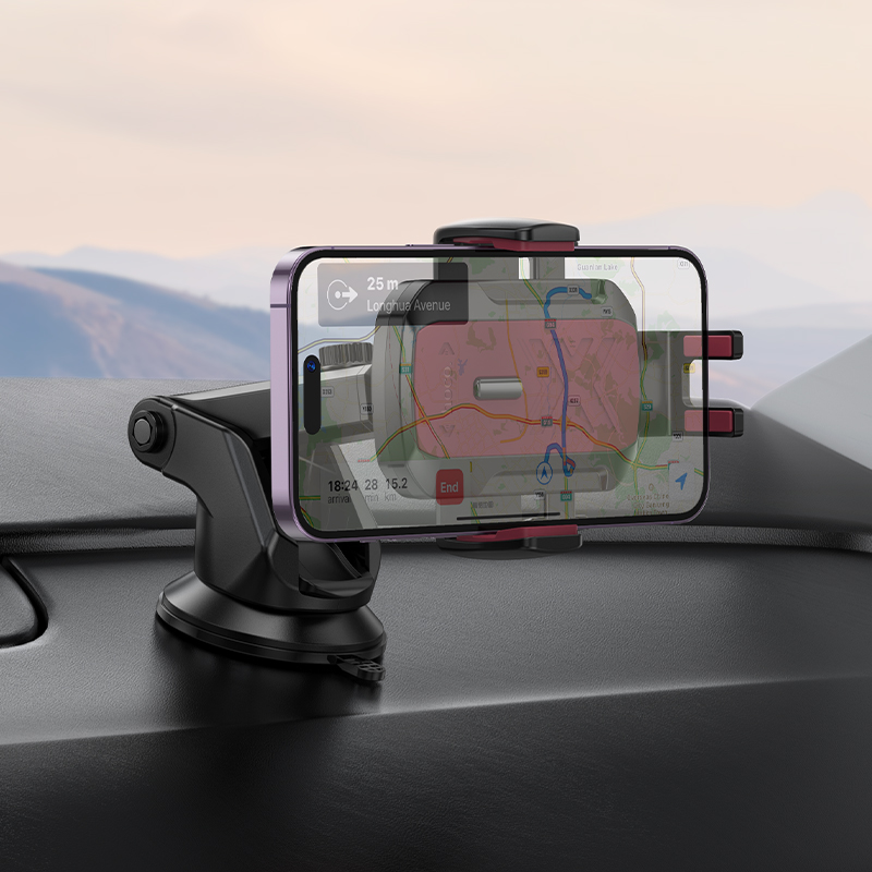 Support Téléphone Voiture HOCO H65 Gamble Tableau de Bord - Photo 7