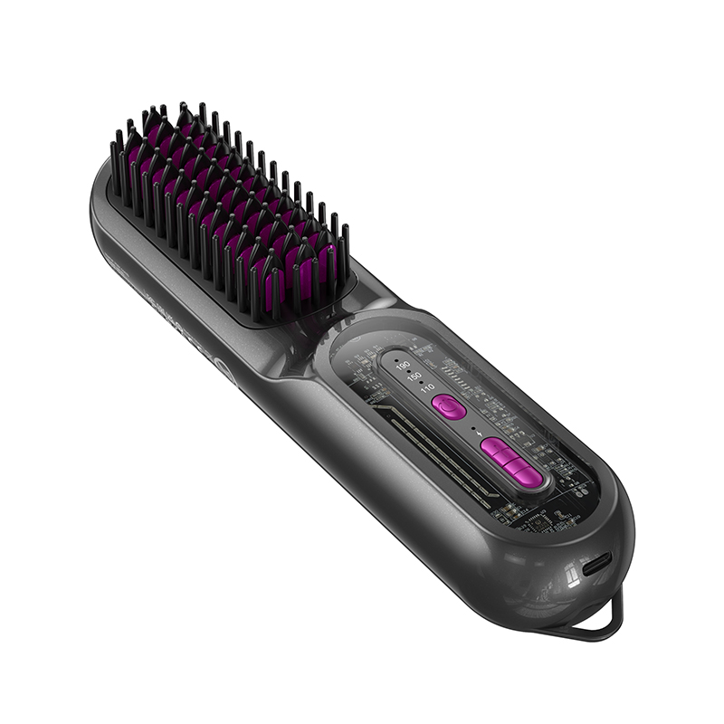 Brosse Lissante Chauffante HOCO HP45 Ionique - Photo 3