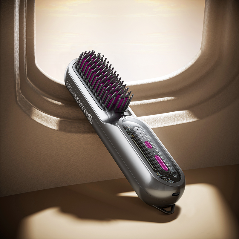 Brosse Lissante Chauffante HOCO HP45 Ionique - Photo 6