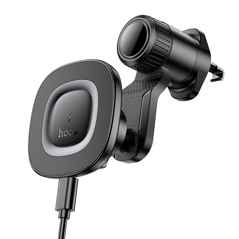 Support Voiture Charge Sans Fil MagSafe HOCO HW30 Crown