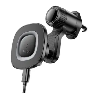 Support Voiture Charge Sans Fil MagSafe HOCO HW30 Crown