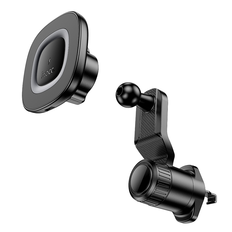 Support Voiture Charge Sans Fil MagSafe HOCO HW30 Crown - Photo 3