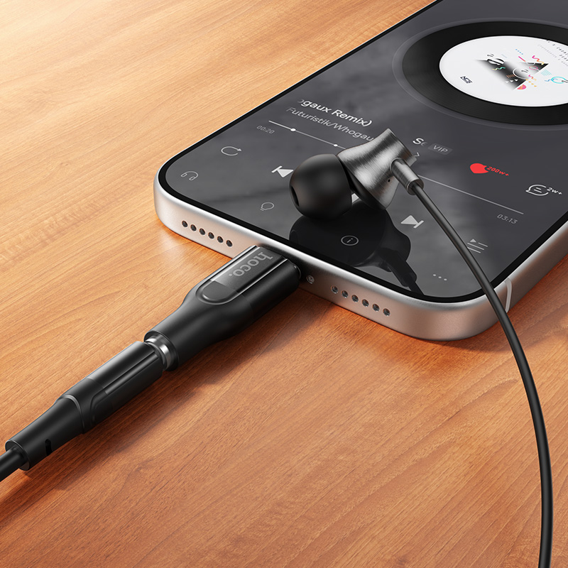 Adaptateur Audio Type-C vers Jack 3.5mm HOCO UPA35 Mia - Photo 4