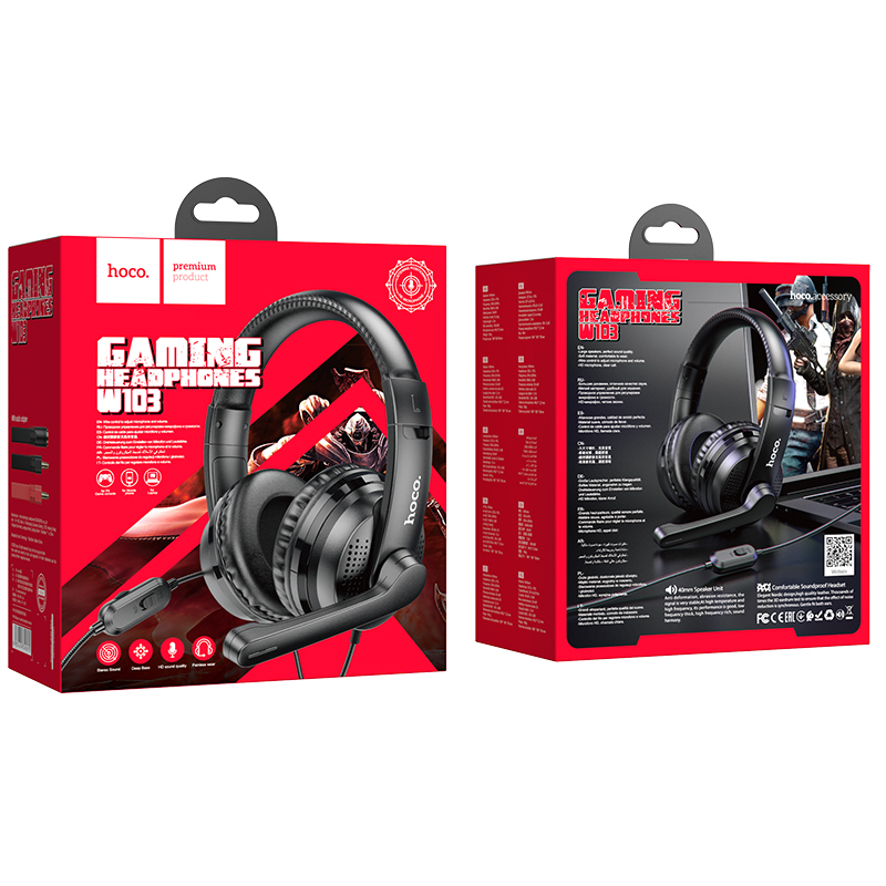Casque Gaming Professionnel HOCO W103 Magic Tour - Photo 7